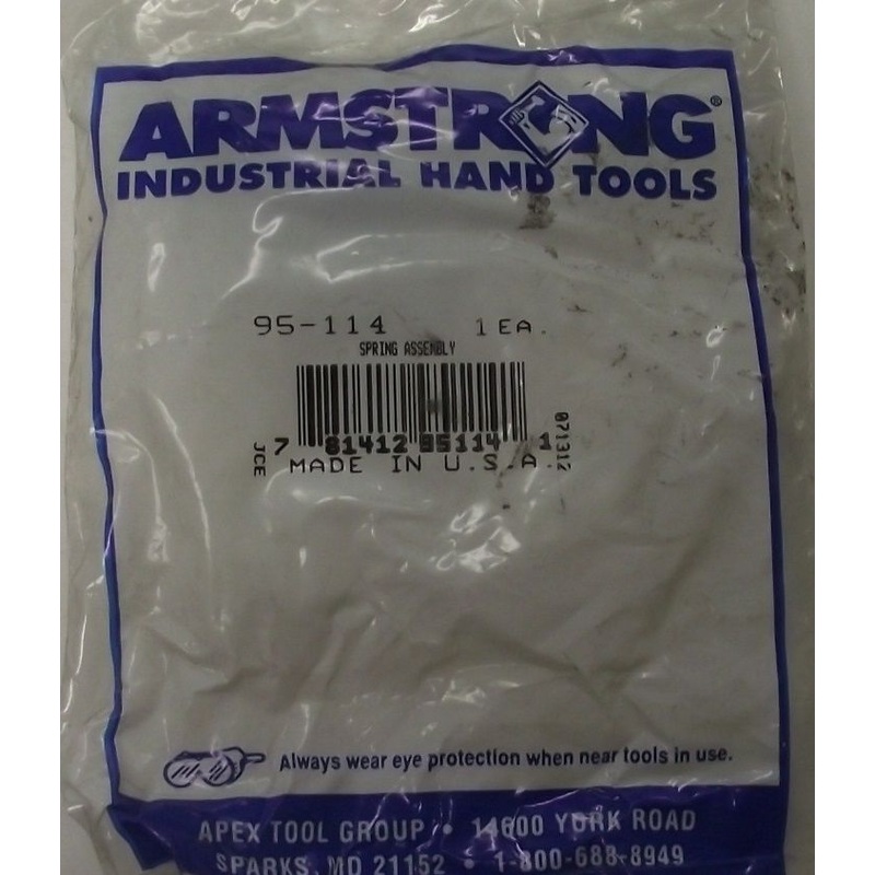 Armstrong 95-114 Spring Assembly For 36" Pipe Wrench USA