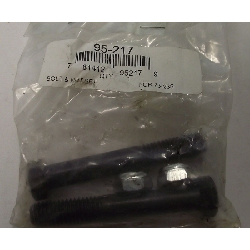 Armstrong 95-217 Replacement Bolt & Nut Set For 73-235 Tongs
