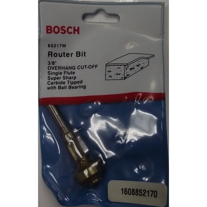 Bosch 85217M 3/8" Overhang Cut Off Router Bit 1/4" Shank USA