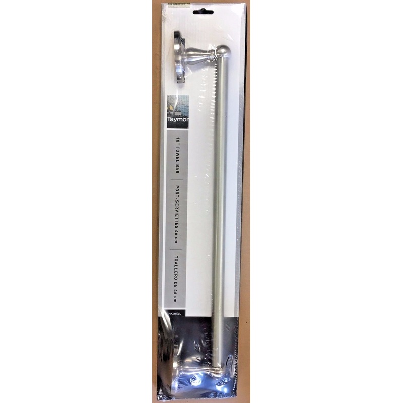Taymor 02-D7918SN Maxwell 18" Towel Bar - Satin Nickel