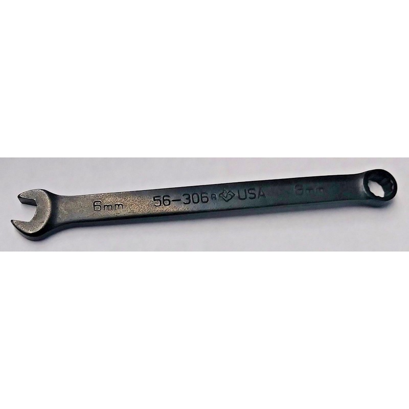 Armstrong 56-306 6mm Black Oxide Regular Combination Wrench 12 Point USA