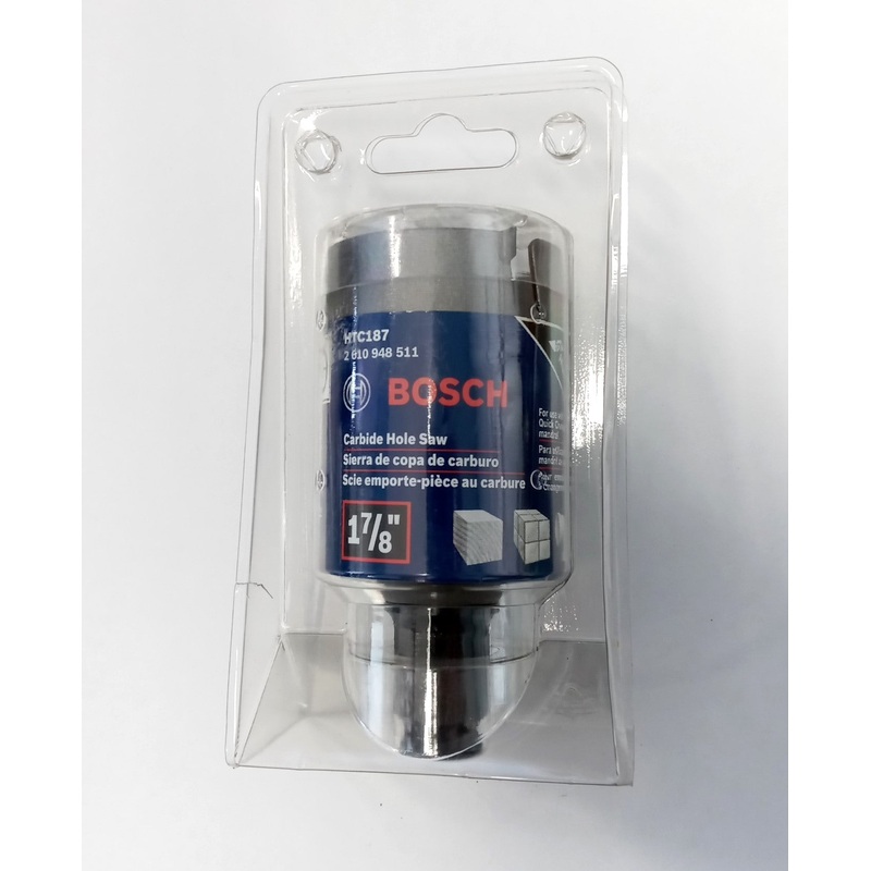 BOSCH 1-7/8" Carbide Hole Saw  HTC187 Germany