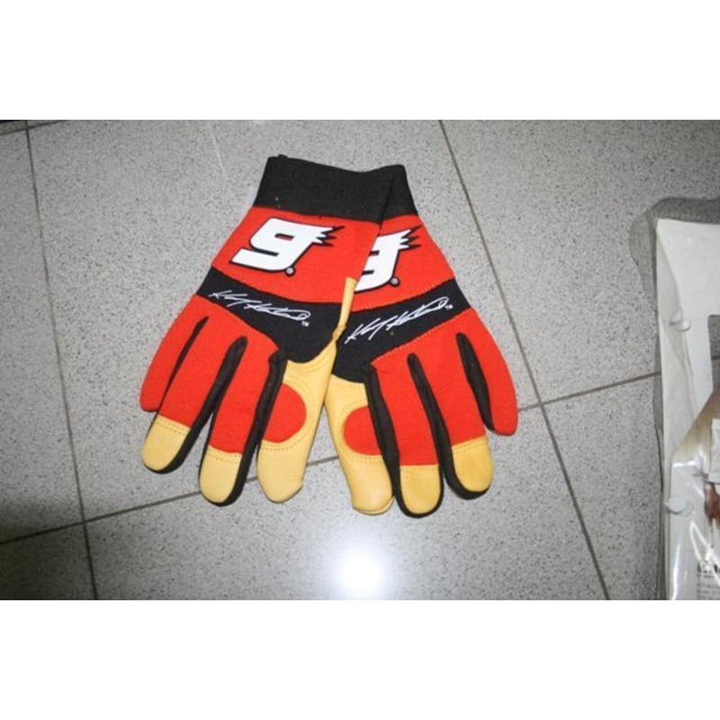 Nascar Gloves #9 Kasey Kahne Deerskin X-Large