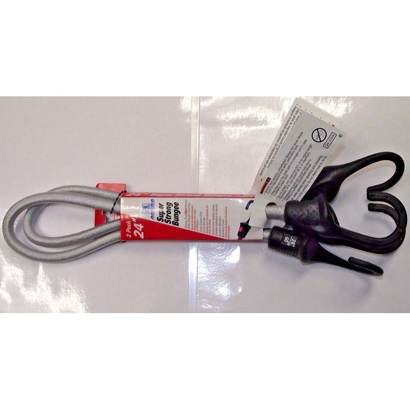 Ancra 95705 Super Strong 24" Gray Bungee Cords 2 Pack
