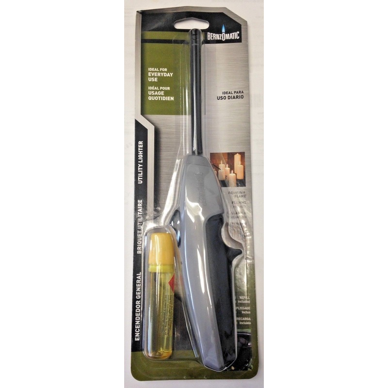 Bernzomatic BZLTR100 Utility Lighter For BBQ Fixed Stem