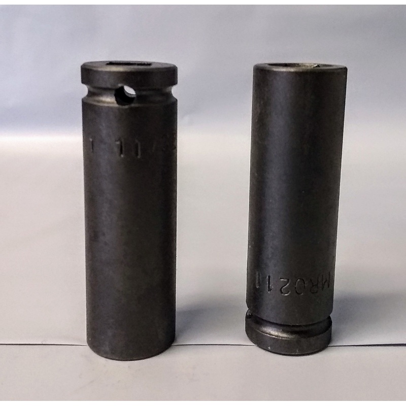Bosch 1609457239 Magnetic Socket 1/4" dr 11/32"  1-3/4" Long USA 2pcs