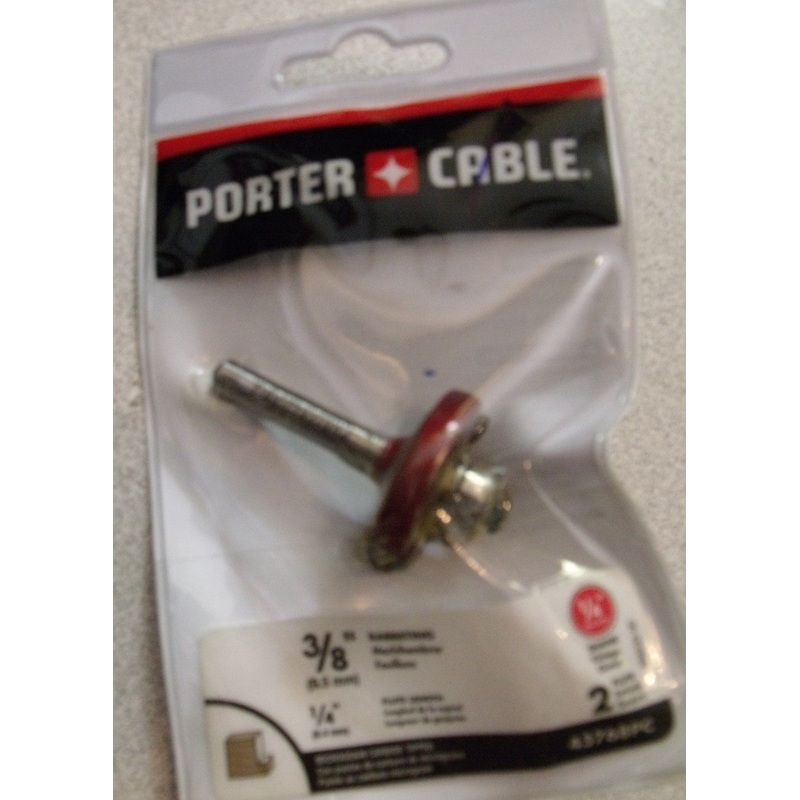 Porter Cable 43768PC 3/8" Rabbeting Carbide Router Bit 1/4" Shank