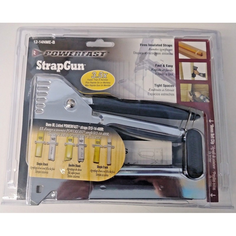 Powerfast 12-14NME-B Strap Gun / Staple Gun