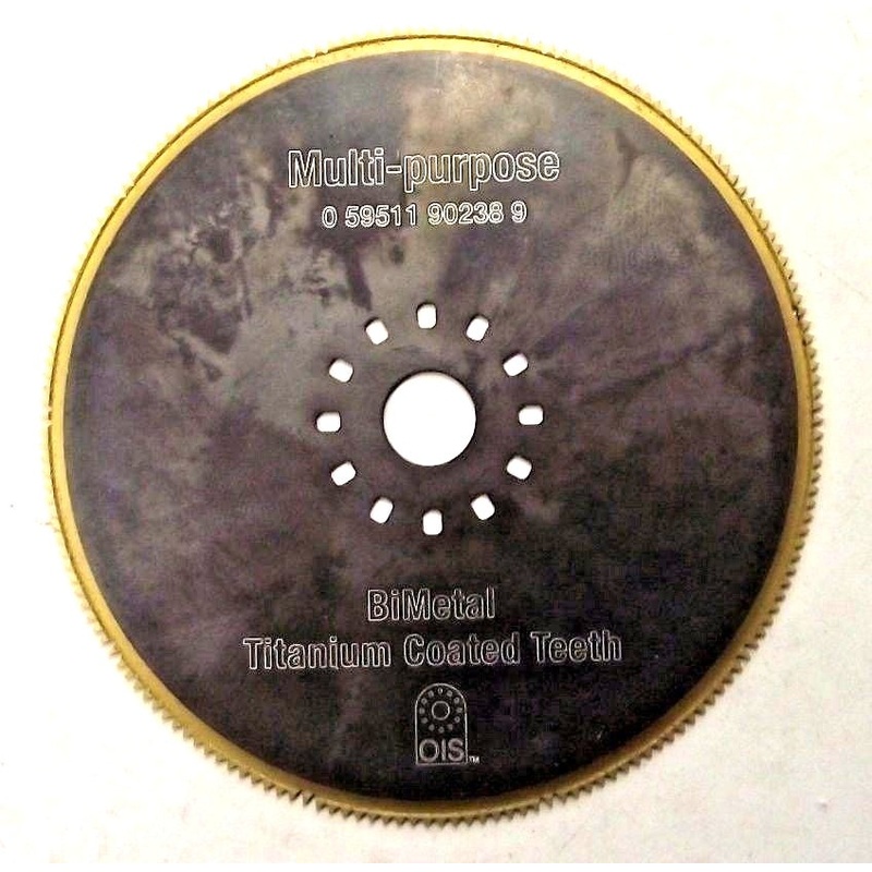 Bosch OSC314TC 3-1/4" Bi-Metal Titanium Circular Blade Swiss BULK