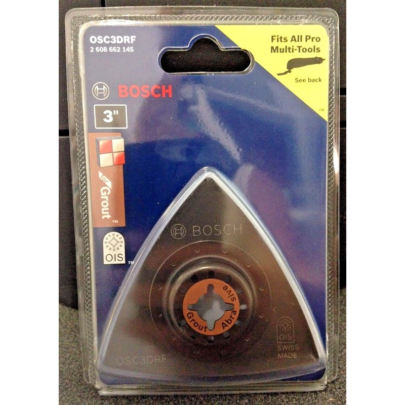 Bosch OSC3DRF 3" Carbide Grit Delta Rasp Swiss